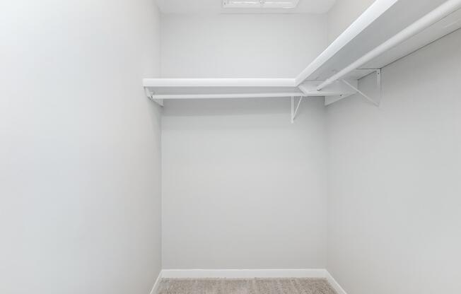 a close up of an empty room