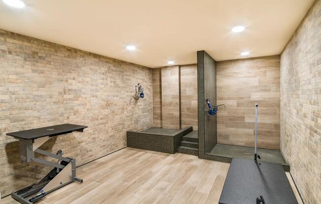 A convenient pet spa at Modera University Park, making daily care effortless just moments from University Park’s walkable streets and green spaces.