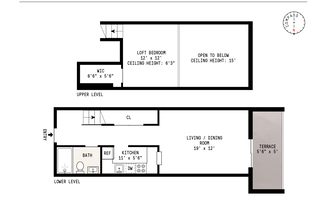 1 bed, 1 bath, $3,975, Unit 2N