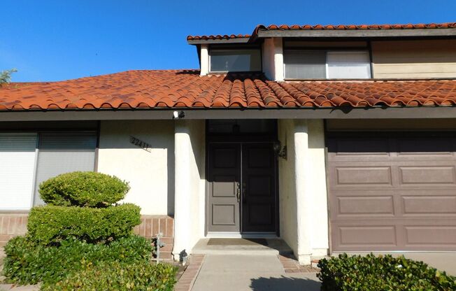 Spacious 4 bedroom 2.5 bath two story house in the city of Mission Viejo.