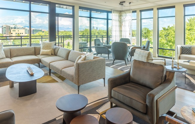 Discover a cozy retreat in our community's clubhouse