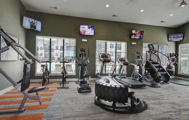 High-Tech Fitness Center at Watermark at Harvest Junction, Colorado, 80501