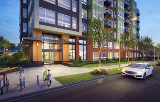 Modera H Street offers a controlled access parking garage with EV charging stations.