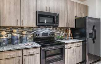 Kitchen at Centre Pointe Apartments in Melbourne, FL