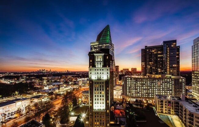 One bedroom Condo with City View located in heart of Buckhead!