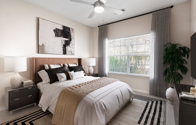 View of Summer Park Apartments Bedroom