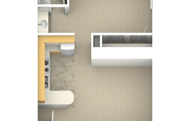 1 bed, 1 bath, 570 sqft, $1,099