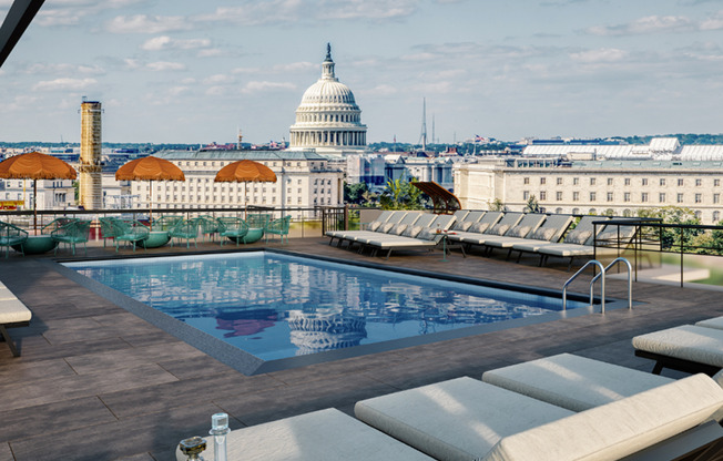 Photo-Realistic Rendering of Rooftop Pool Coming in 2023