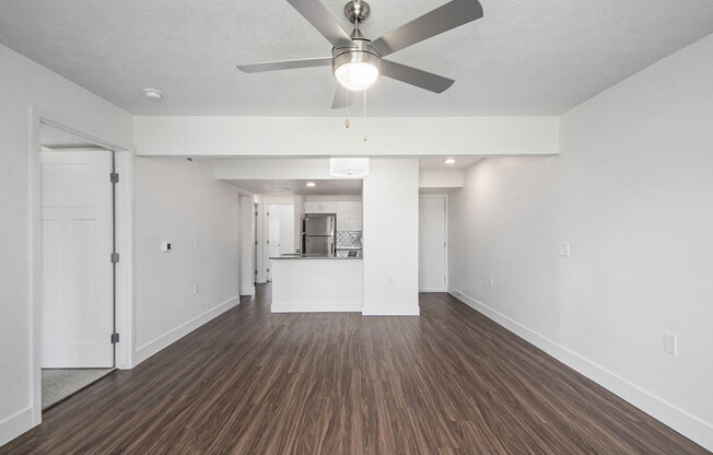 Hard-Surface Flooring at The Crossings Apartments, Grand Rapids, Michigan