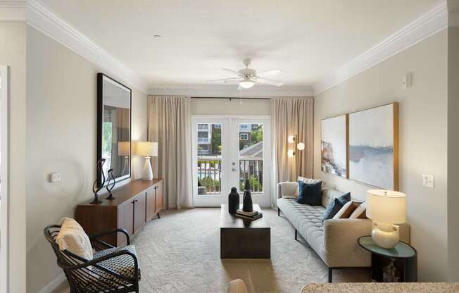 Two-Bedroom Interior - Living Room