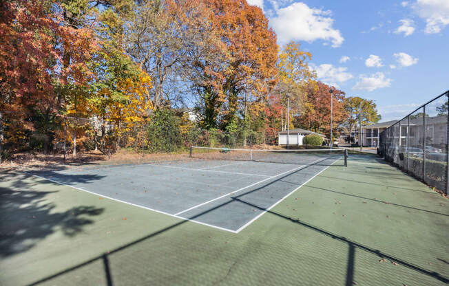 Tennis Court at Montecito West in Raleigh, North Carolina 27609