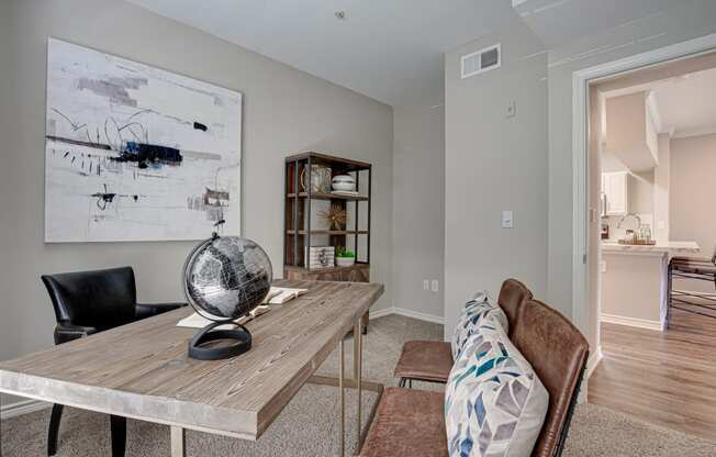 Elegant Dining Space at Highland Luxury Living, Lewisville, TX, 75067