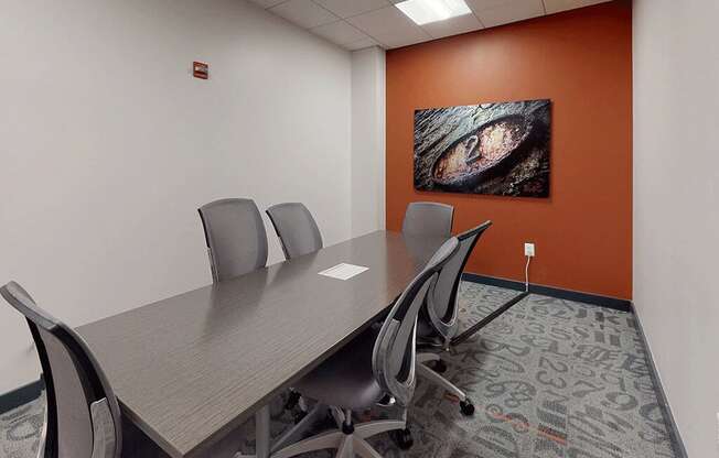 Conference room at Trillium Apartments, Fairfax, Virginia