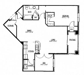 1 bed, 1 bath, 1,120 sqft, $1,795