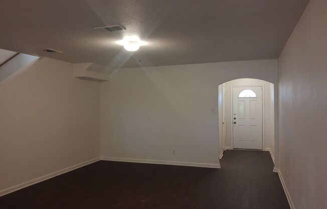 Converse 3 Bedroom Townhouse with Attached One-Car Garage and Large Fenced Backyard