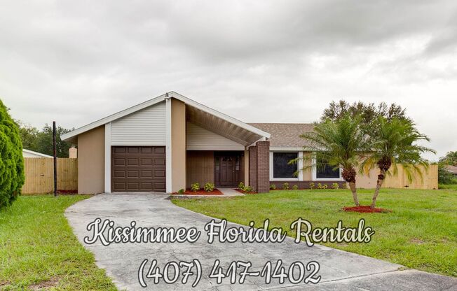 Beautiful and spacious house with 3 bedrooms and 2 bathrooms located in Poinciana