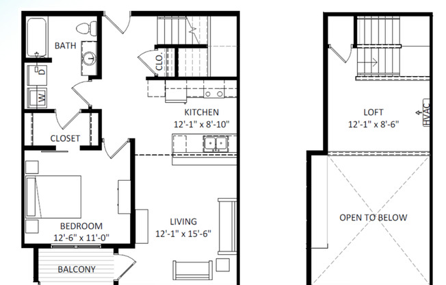 2 beds, 1 bath, 955 sqft, $2,080, Unit 8421-419