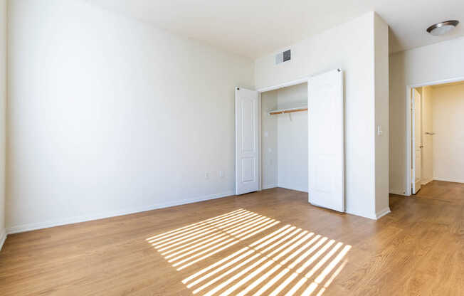 Bedroom with Hard Surface Flooring