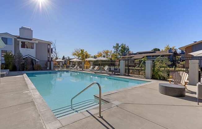 our apartments have a resort style pool at our apartments