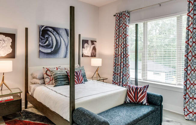 Bedroom at Link Apartments® Grant Park, Atlanta, Georgia