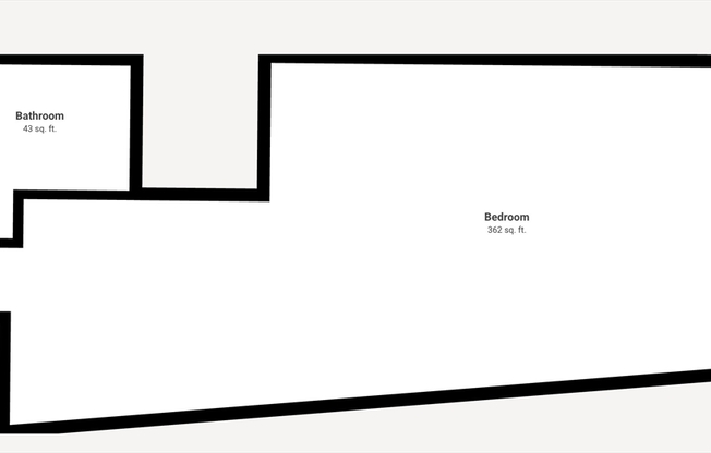 1 bed, 1 bath, 450 sqft, $1,800, Unit T34