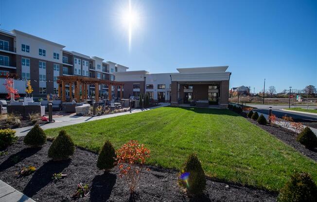 Gaming Lawn at One Deerfield Apartments, Mason, 45040