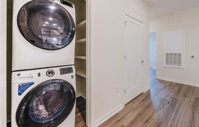 In-home Washer and Dryer