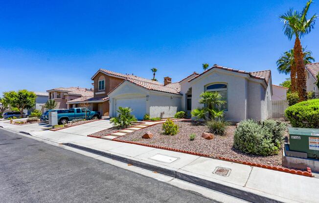 Single Story 3 Bedroom Summerlin Home