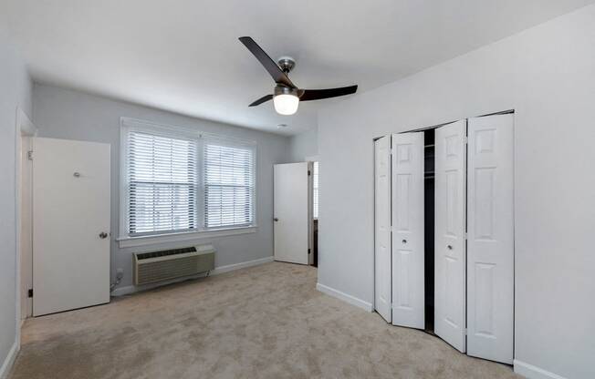 Large Closets at Connecticut Plaza Apartments, 2901 Connecticut Ave Northwest. Washington D.C.