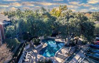 Pool at Stony Creek Apartments in Austin Texas