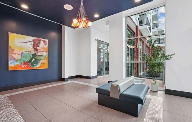 The Grand Upper Kirby Apartments in Houston, TX Lobby