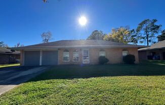 3 bedroom, 2 bathroom home in Baton Rouge, LA.