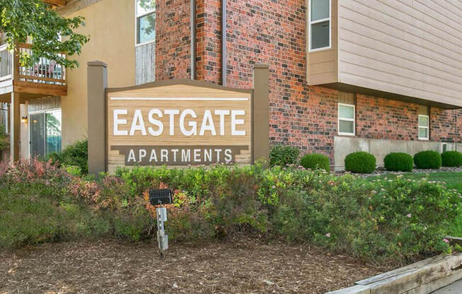 Eastgate Apartments Sign