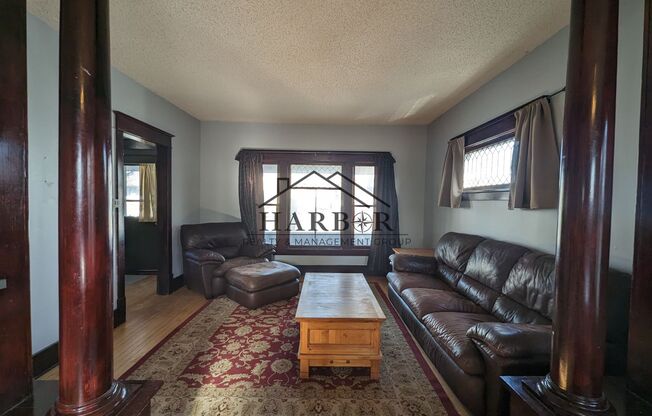 Charming single family home with beautiful hardwood floors
