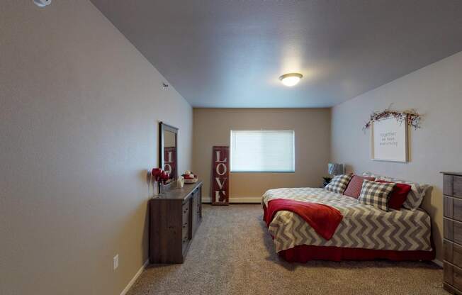 Master Bedroom at Cascades of Mandan, North Dakota