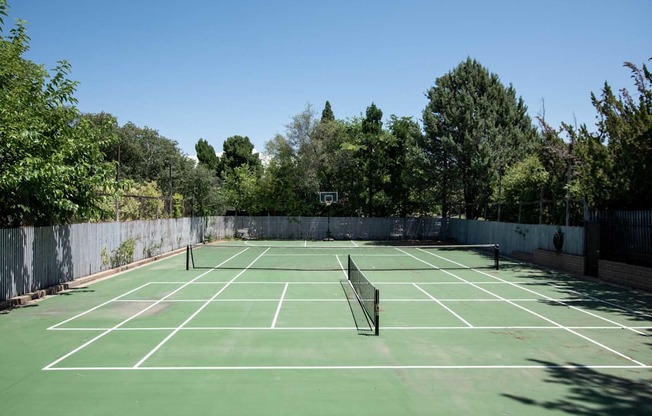 Double sports court at Driftwood Village