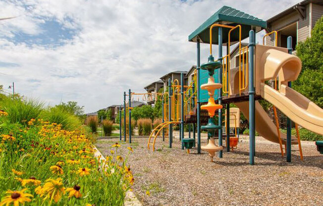 Playground at San Moritz Apartments, Midvale