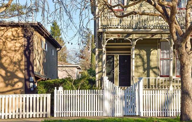 exterior view of home  at 215 BAYVIEW APARTMENTS, San Rafael, CA, 94901