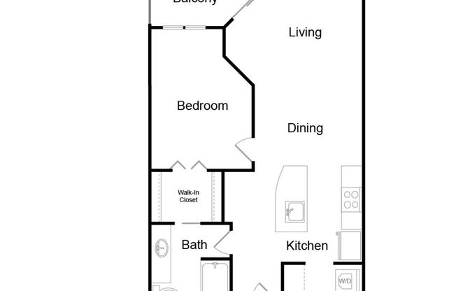1 bed, 1 bath, 772 sqft, $1,239