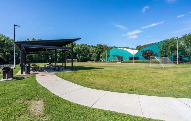 Soccer Court at The Annaline Apartments in Nashville, TN 37217
