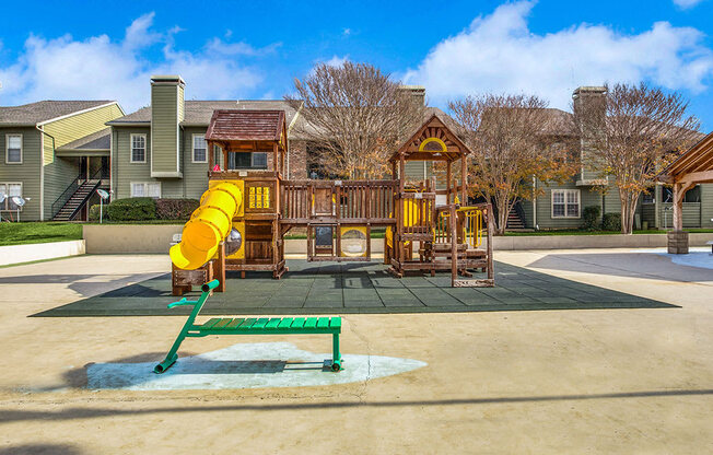 Playground at Newport Apartments, CLEAR Property Management, Irving, 75062