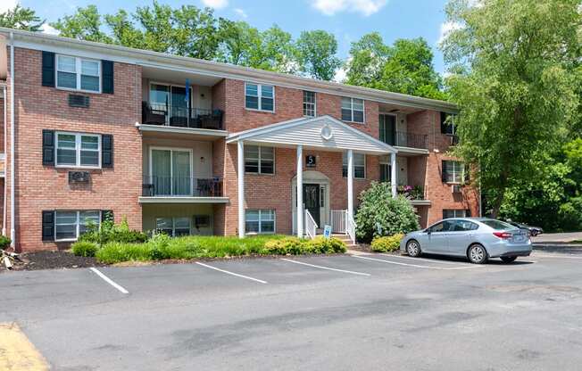 our apartments offer a parking lot for your car