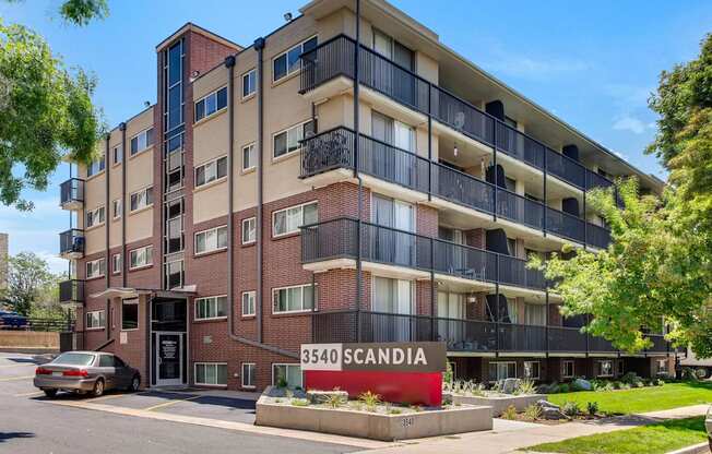 Property Exterior at Scandia Apartments