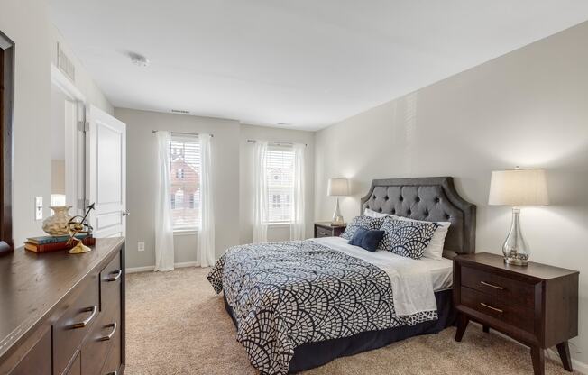 Beautiful Bright Bedroom With Wide Windows at Mainstreet Village, Novi, 48375