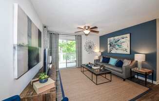 Model den at Lakeside at Arbor Place, Douglasville, GA, 30135