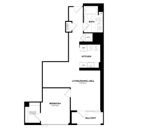 1 bed, 1 bath, 773 sqft, $2,961