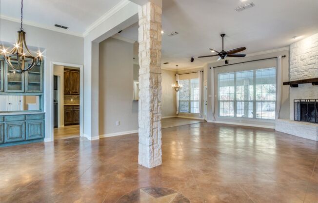 Incredible 4-bedroom, 3-bath Home with sparkling Pool on a gorgeous lot in highly sought-after Aledo ISD. It has a stunningly designed open concept, including a huge covered back patio and bonus living space above the garage. Many custom details and More!