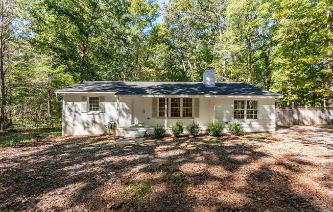 Charming and Convenient Ranch in SW Durham, Available NOW!