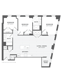 3 beds, 2 baths, 1,430 sqft, $3,991