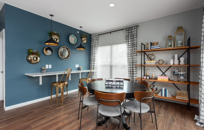 turtle creek apartments dining area